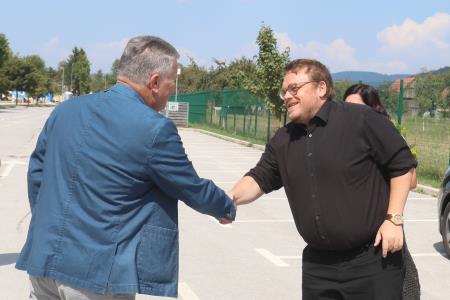 MINISTER MALJEVEC IN SEKRETAR RUSJAN NA OBISKU 01 FOTO LJUBO VUKELIČ